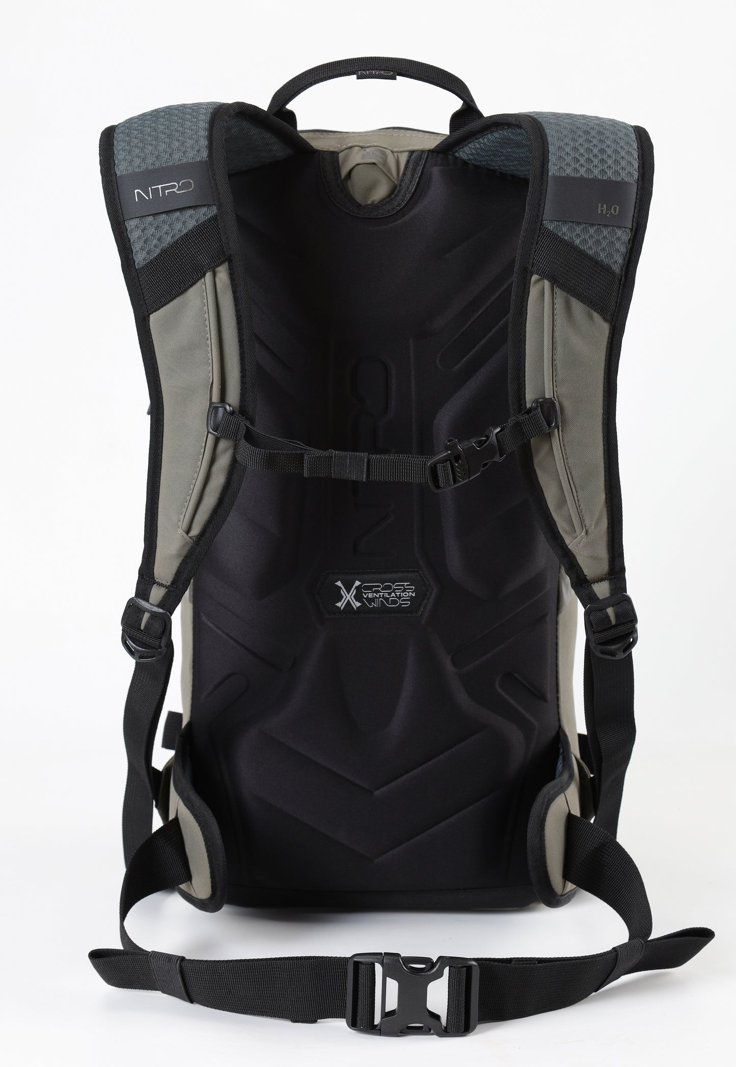 Nitro ROVER 14 X RIPURI SET Snow- Outdoor- Rucksack Waxed Lizard