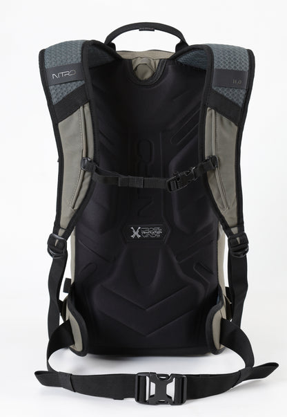 Nitro ROVER 14 X RIPURI SET Snow- Outdoor- Rucksack Waxed Lizard