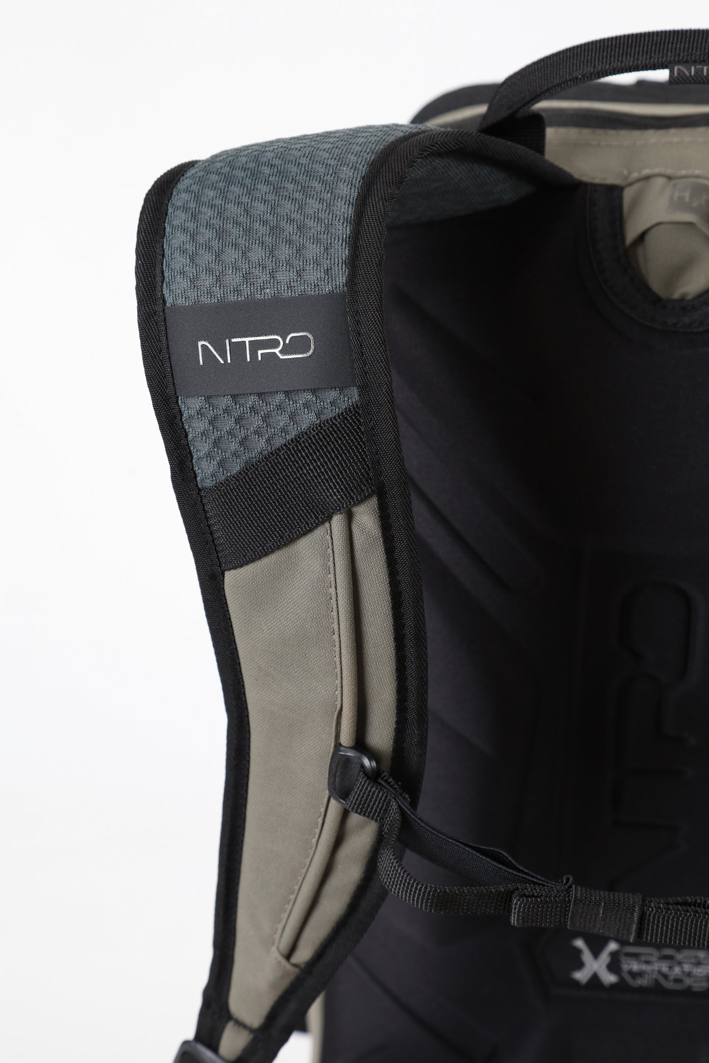Nitro ROVER 14 X RIPURI SET Snow- Outdoor- Rucksack Waxed Lizard