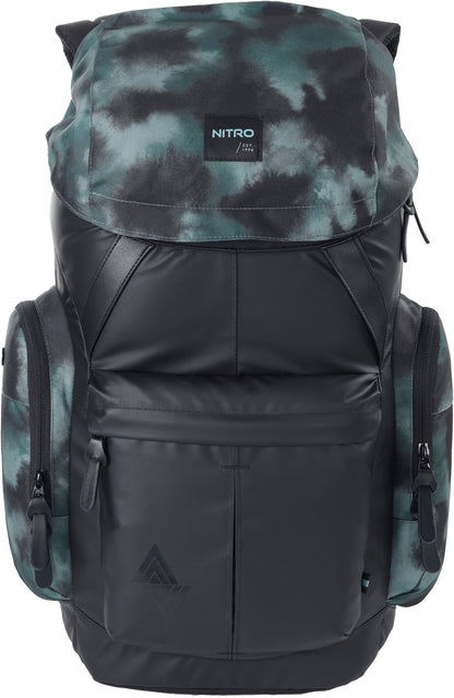 Nitro Rucksack Freizeitrucksack mit Laptopfach Daypacker Two Backpack 32L Reef Break Black