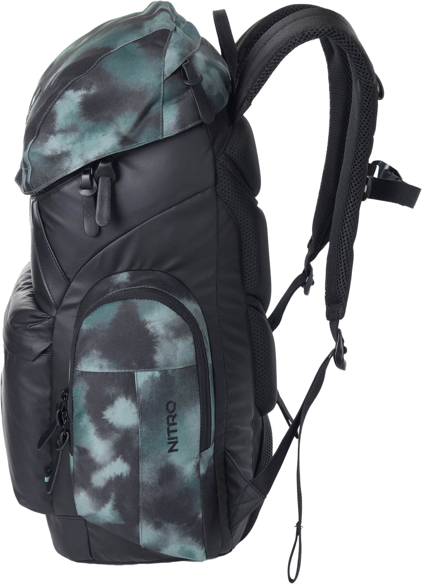 Nitro Rucksack Freizeitrucksack mit Laptopfach Daypacker Two Backpack 32L Reef Break Black