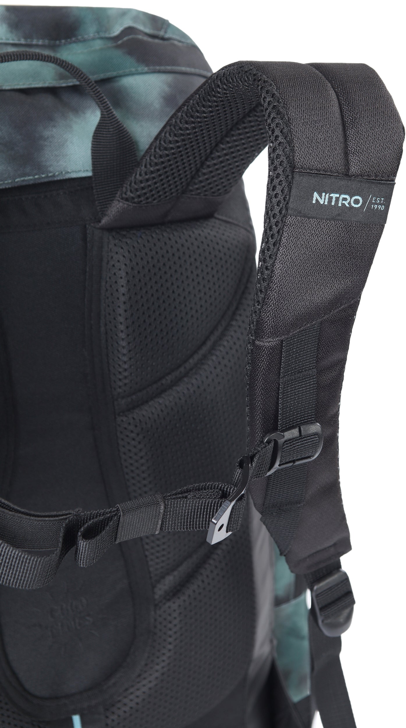 Nitro Rucksack Freizeitrucksack mit Laptopfach Daypacker Two Backpack 32L Reef Break Black