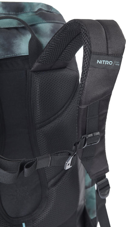 Nitro Rucksack Freizeitrucksack mit Laptopfach Daypacker Two Backpack 32L Reef Break Black