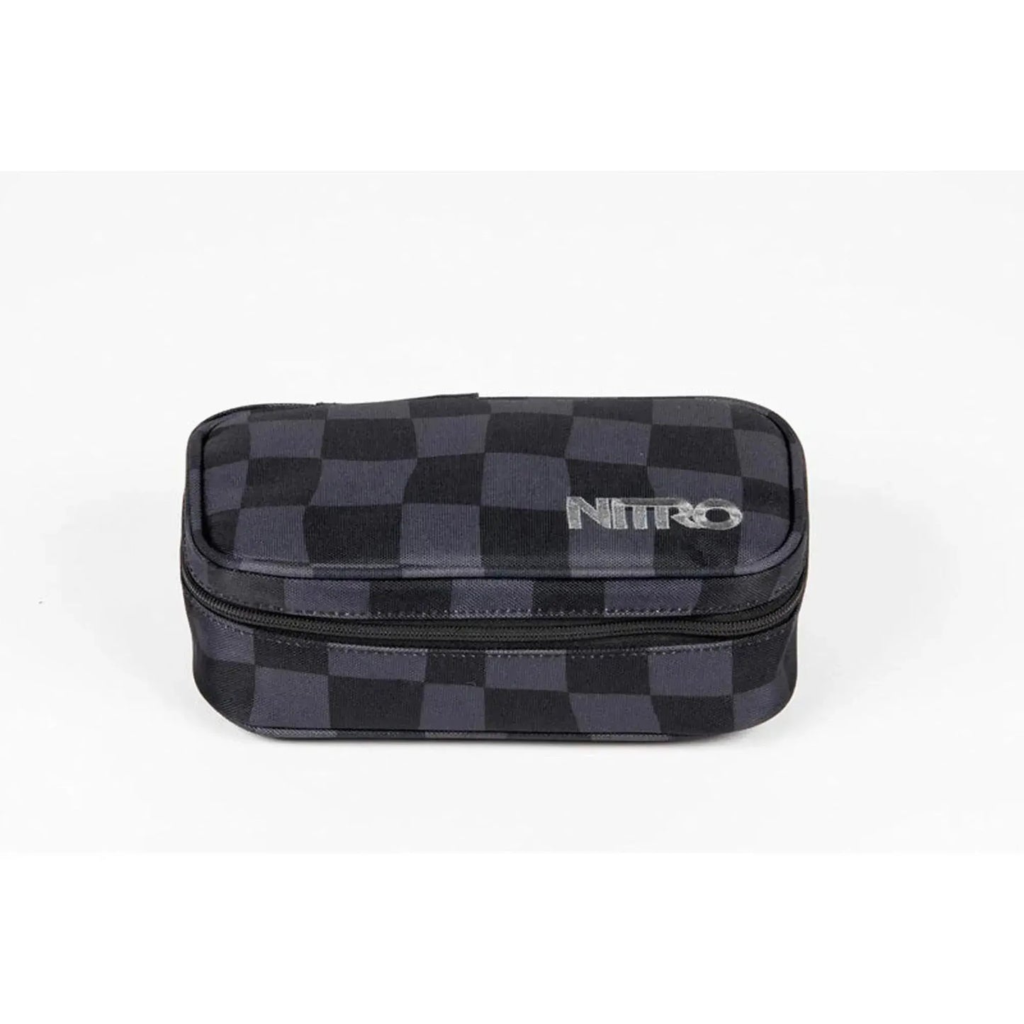 Nitro Pencil Case XL Federmäppchen für Schule Black Checker