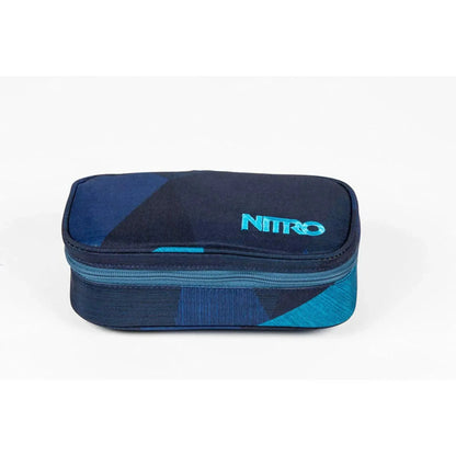 Nitro Pencil Case XL Federmäppchen für Schule Fragments Blue
