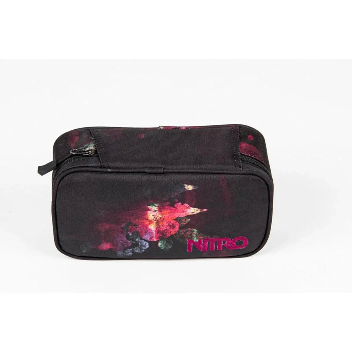 Nitro Pencil Case XL Federmäppchen für Schule Black Rose Federmappe Mäppchen Schlampermäppchen Faulenzer-Nitrobags-Shop