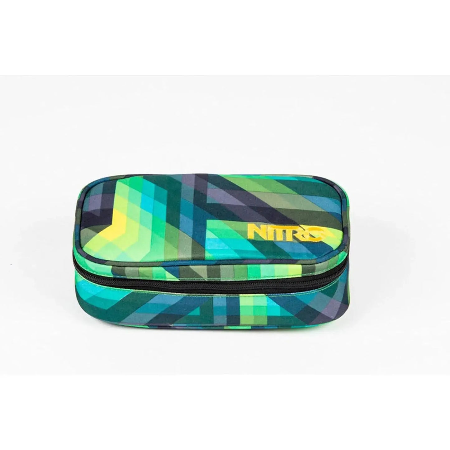 Nitro Pencil Case XL Federmäppchen für Schule Geo Green
