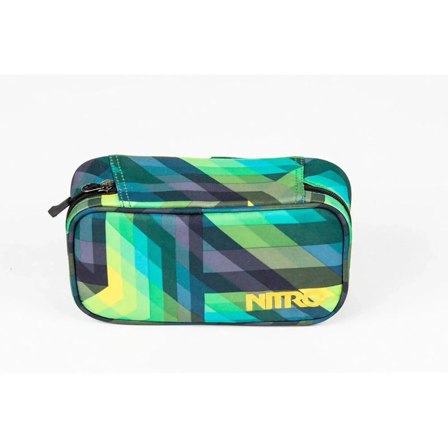 Nitro Pencil Case XL Federmäppchen für Schule Geo Green
