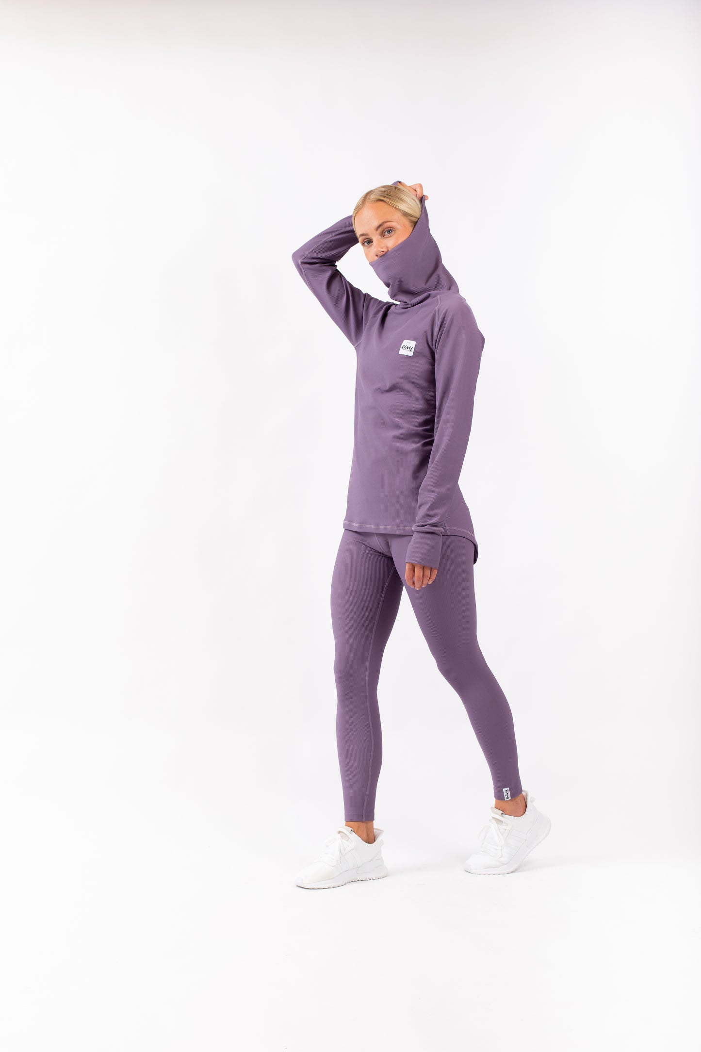 Eivy Icecold Gaiter Rib Top Deep Purple
