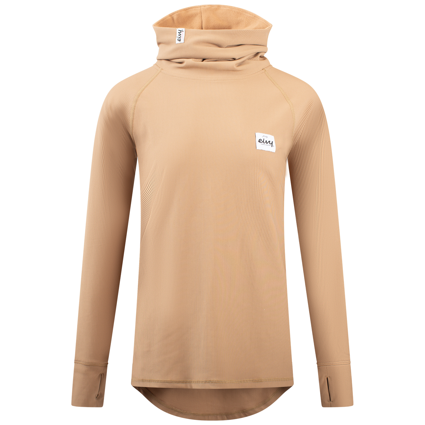 Eivy Icecold Gaiter Rib Top Faded Coffee