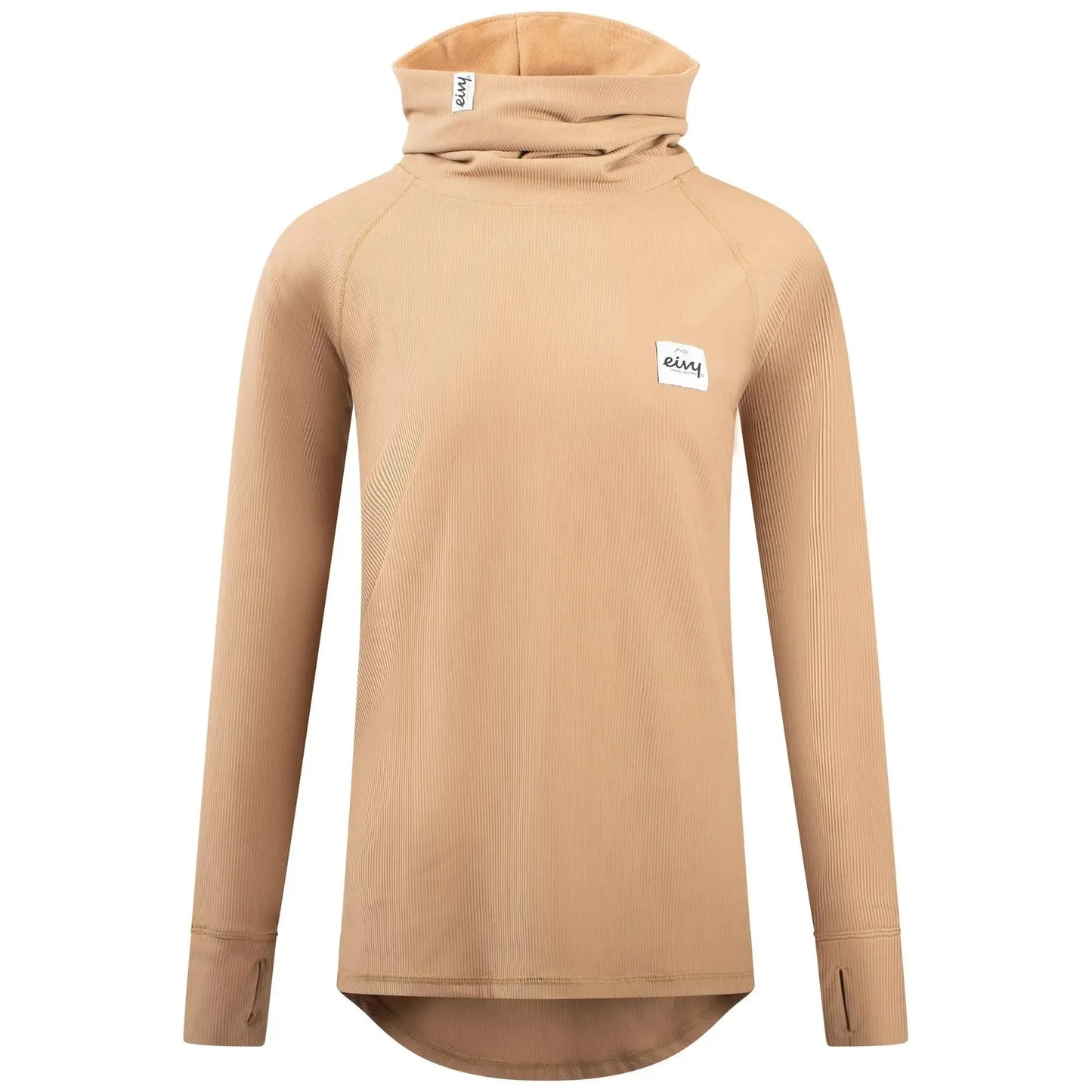 Eivy Icecold Gaiter Rib Top Faded Coffee