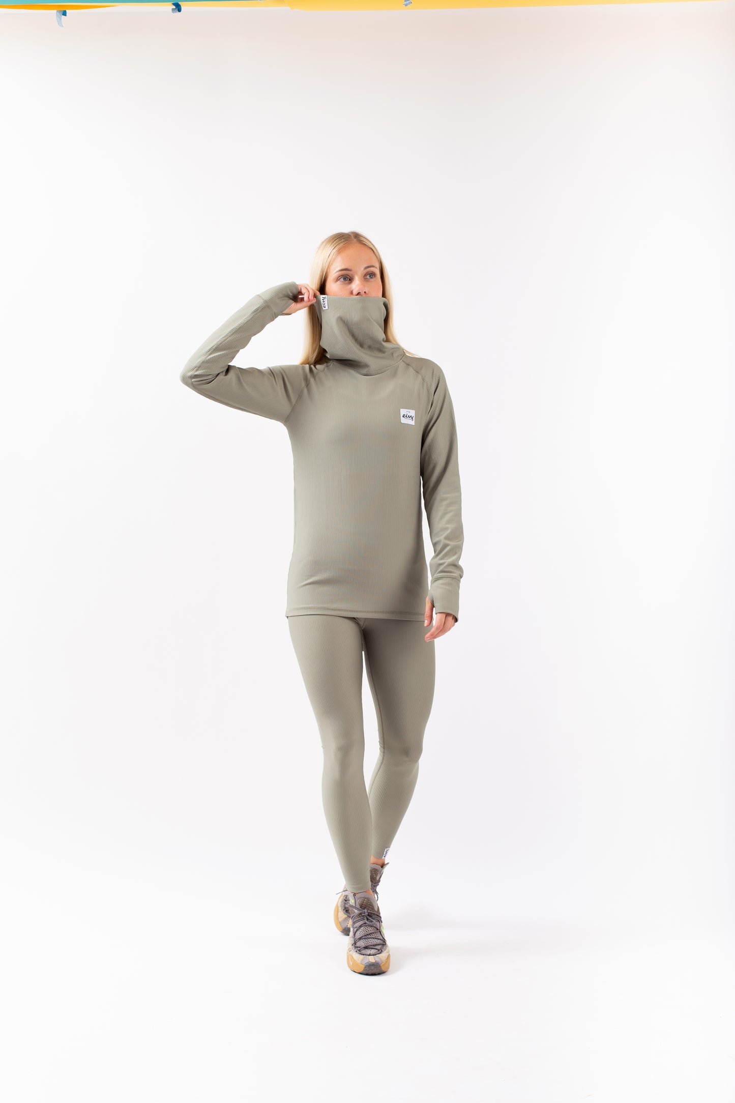 Eivy Icecold Gaiter Rib Top Faded Oak