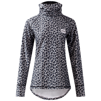 Eivy Icecold Gaiter Top Snow Leopard Damen-Funktionsshirt