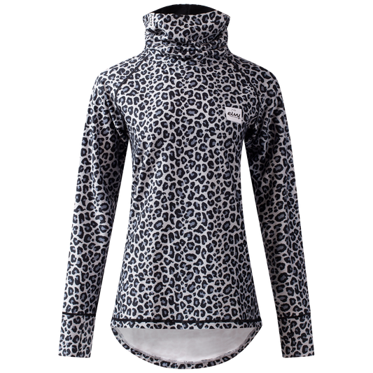 Eivy Icecold Gaiter Top Snow Leopard Damen-Funktionsshirt