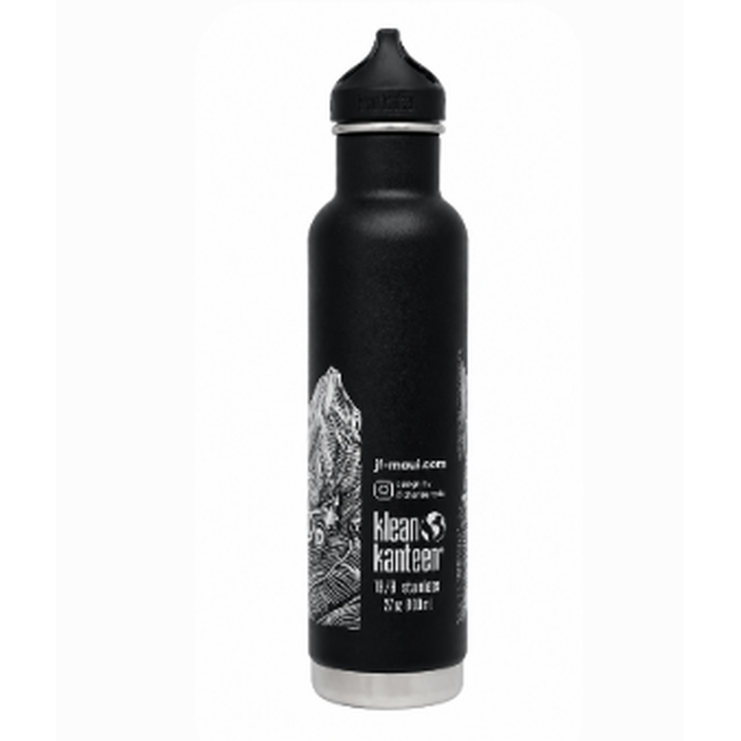 JF Maui Trinkflasche Black Klean Kanteen® Edelstahl Isolierflasche Classic 800 ml