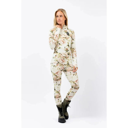 Eivy Pocket Wool Tights Bloom Damen / Mädchen Leggings Hose Blumenmuster