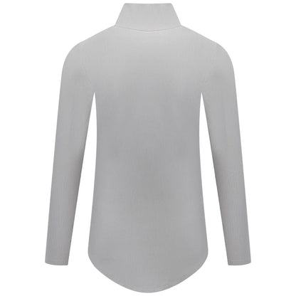 Eivy Journey Rib Top Grey Melange  Damen-Baselayer-Shirt