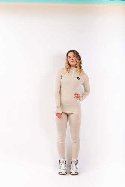 Eivy Journey Rib Top Faded Cloud  Longsleeve  Damen Langarm