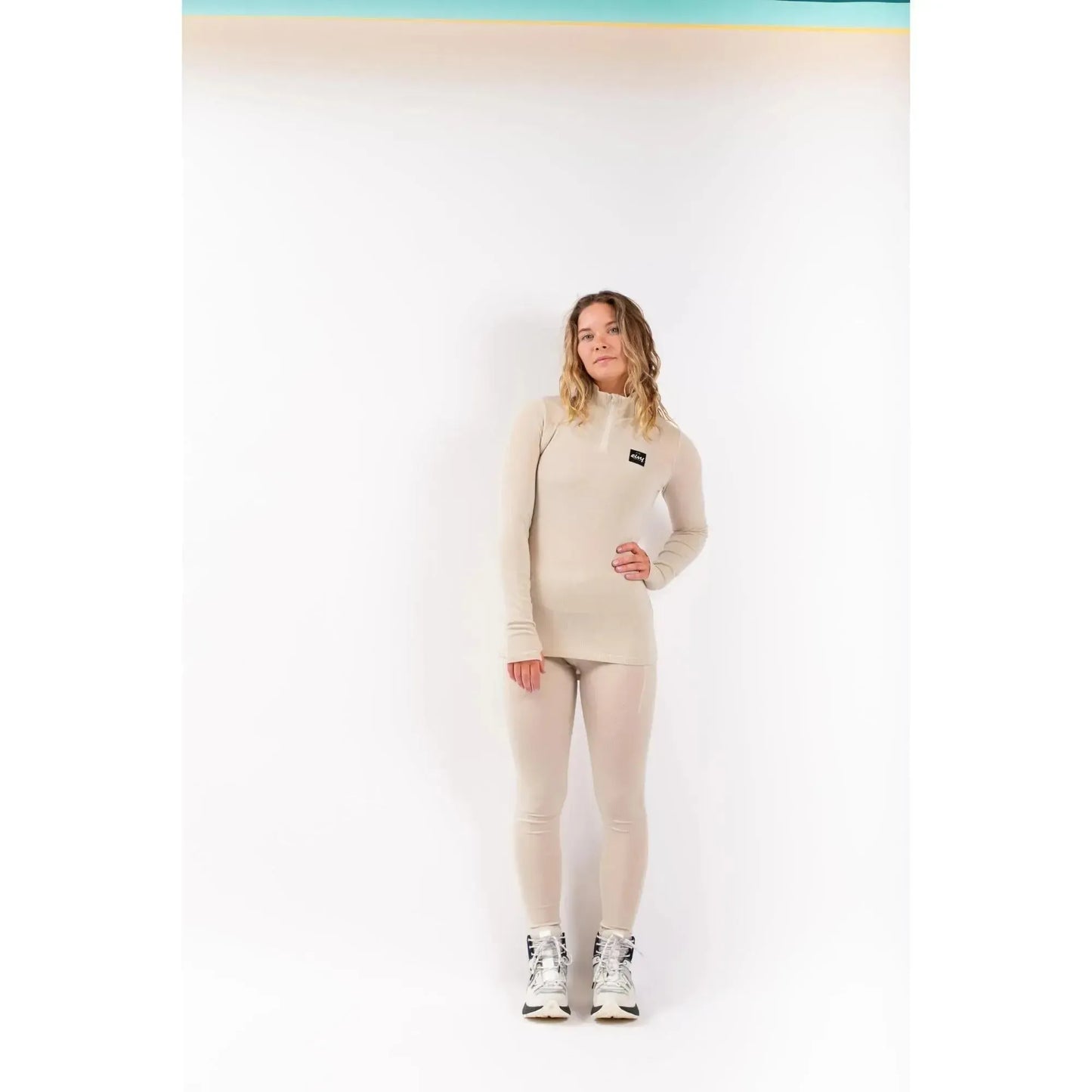 Eivy Journey Rib Top Faded Cloud  Longsleeve  Damen Langarm