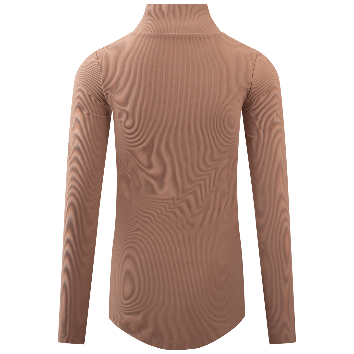 Eivy Journey Rib Top Faded Coffee Funktionales Damen-Baselayer-Shirt für Outdoor