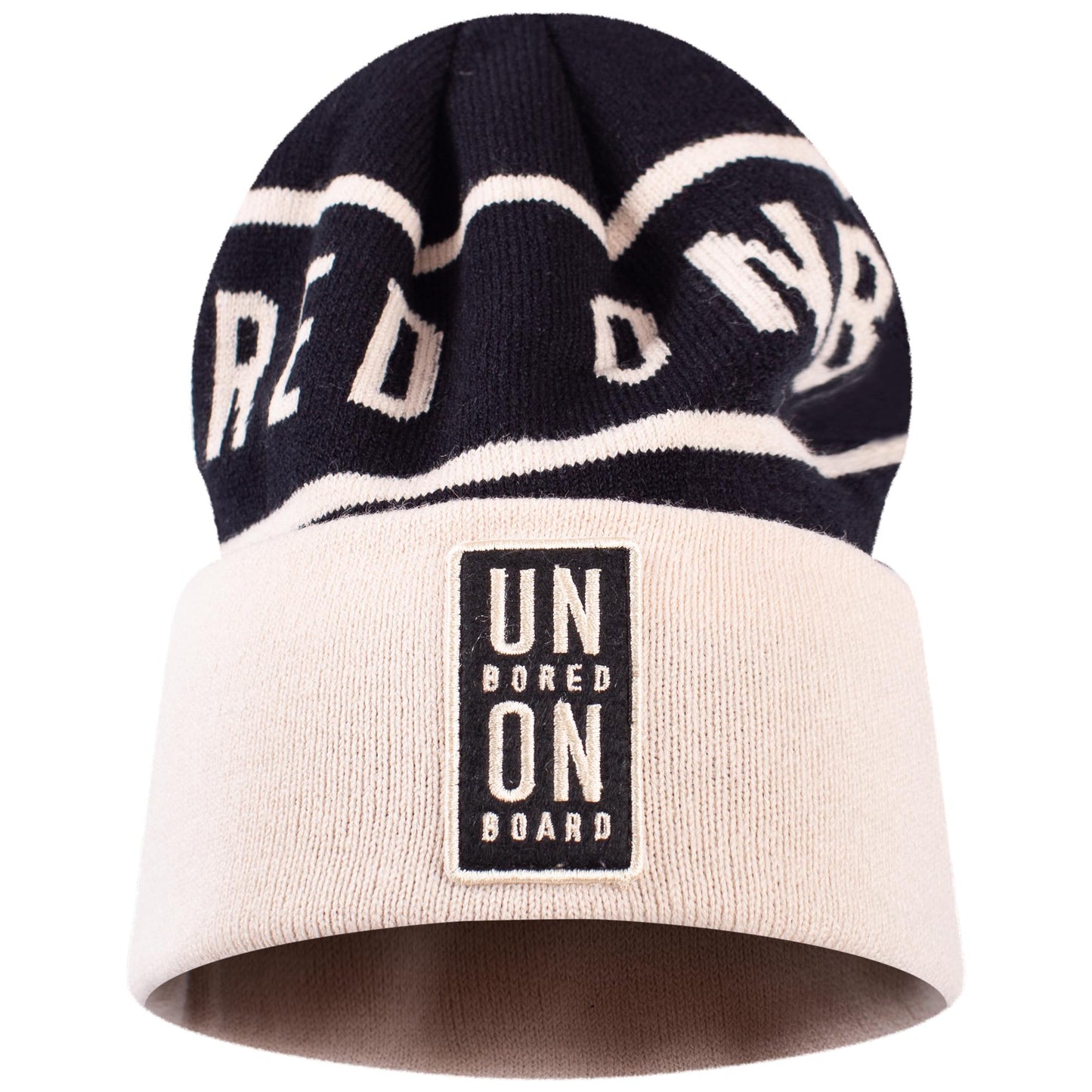 Eivy League Beanie Black & Offwhite Mütze für Damen