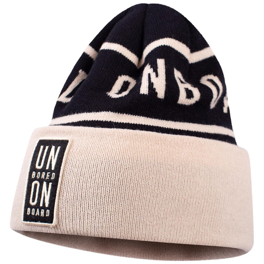 Eivy League Beanie Black & Offwhite Mütze für Damen