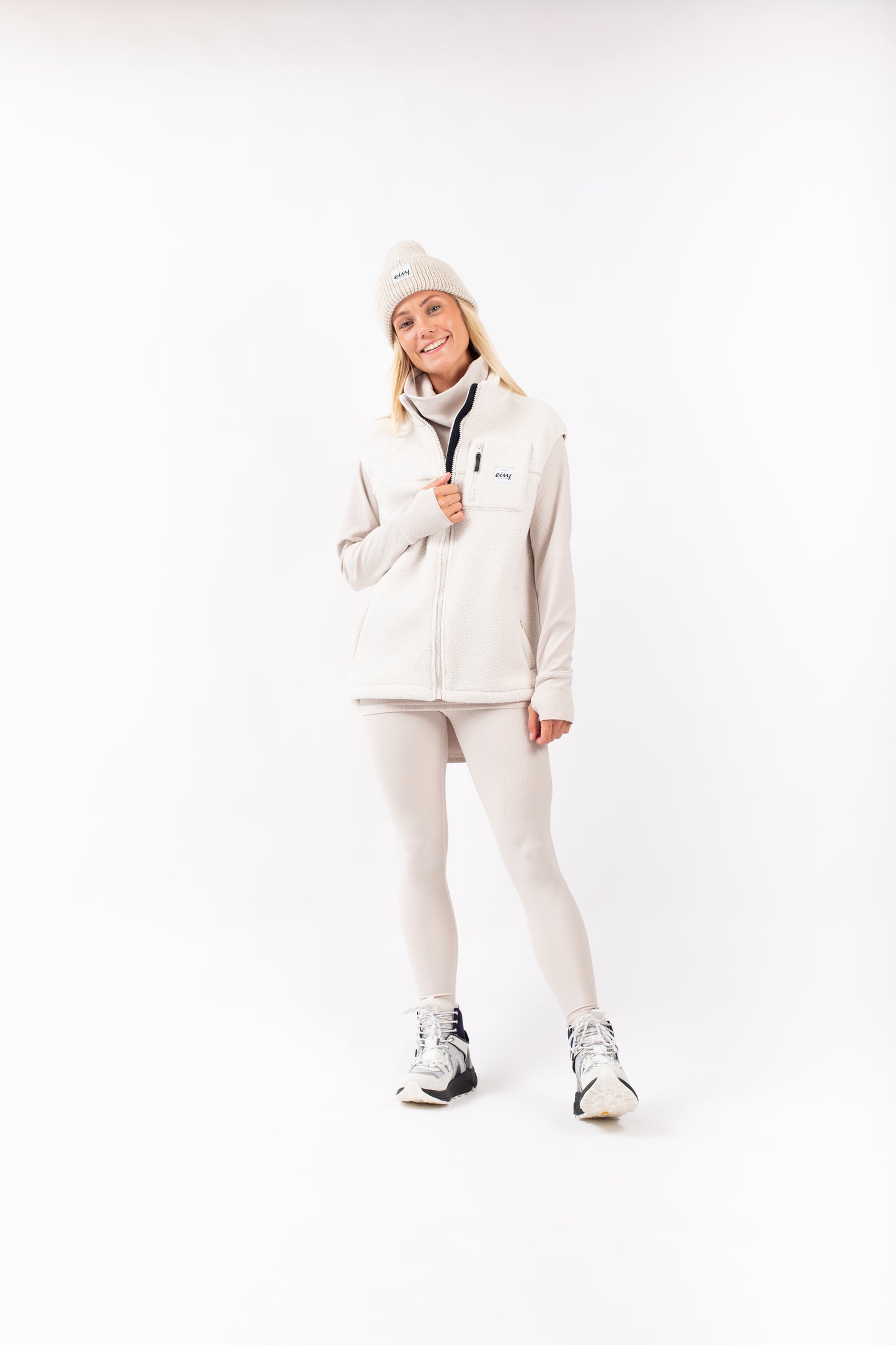 Eivy Lumberjackie Sherpa Vest Faded Cloud Weste Damen Jacke