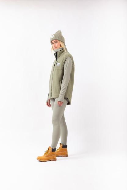 Eivy Lumberjackie Sherpa Vest Faded Oak Damen Weste