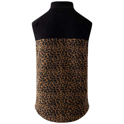 Eivy Lumberjackie Sherpa Vest Leopard leopardengemusterte Fleeceweste