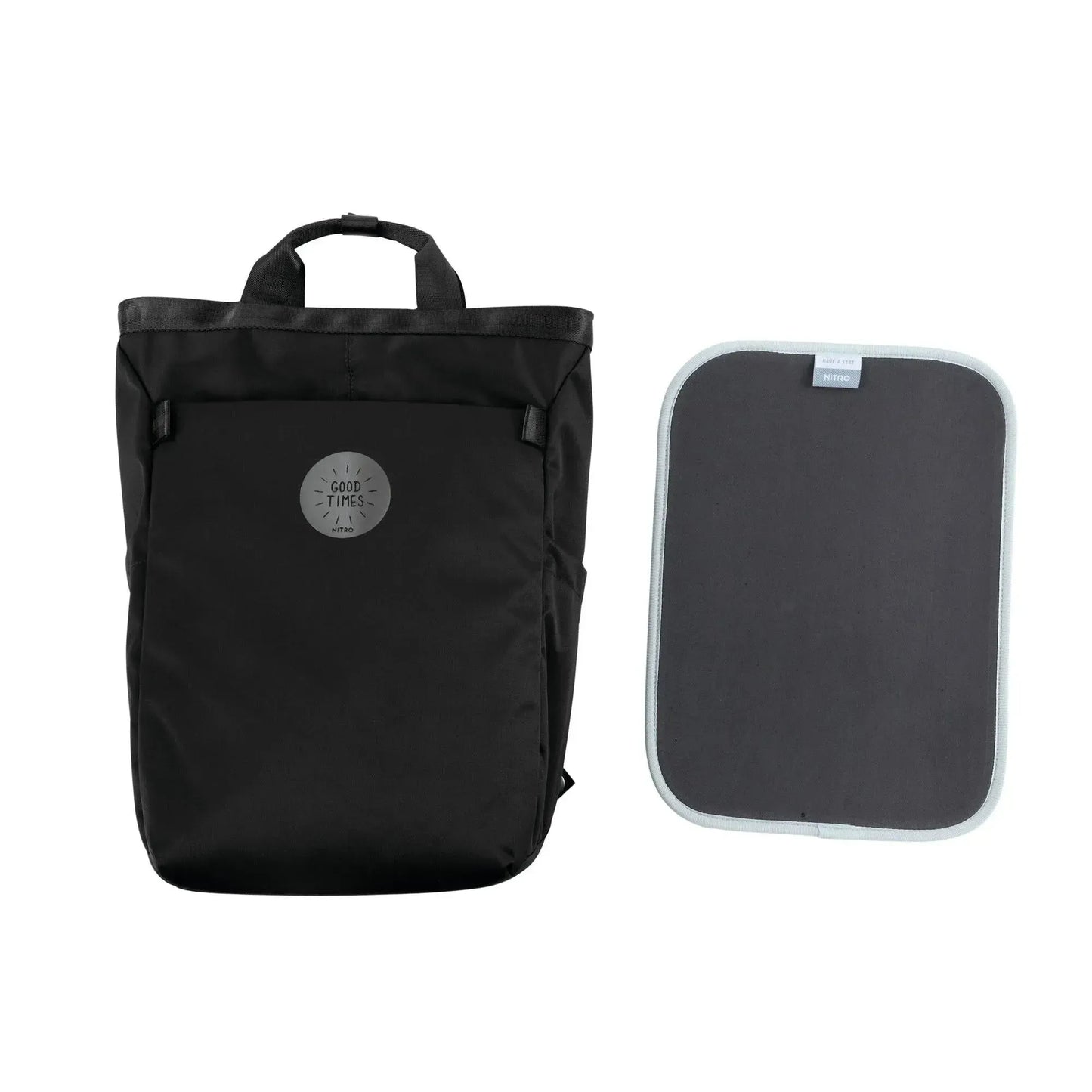 Nitro Mojo 16L Rucksack Tasche Pure Black