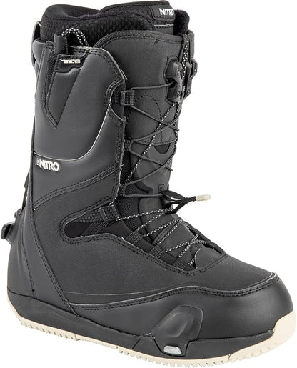 Nitro CAVE TLS STEP ON BOOT´Damen Snowboard Boots BLACK-SAND All-Mountain 2024