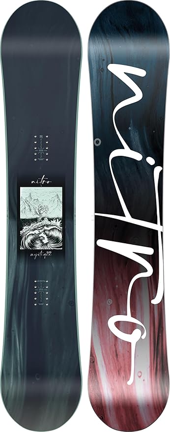 Nitro MYSTIQUE 24 Snowboard Womens All-Mountain Freestyle Board Damen