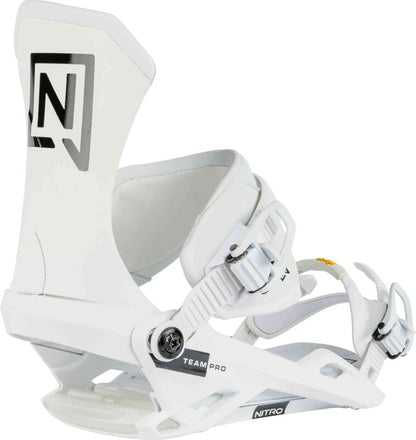 Nitro TEAM PRO Snowboard Bindung WHITE Winter 2024