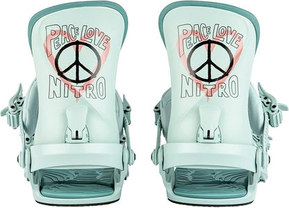 Nitro COSMIC Snowboard Bindung Damen PEACE LOVE NITRO 24