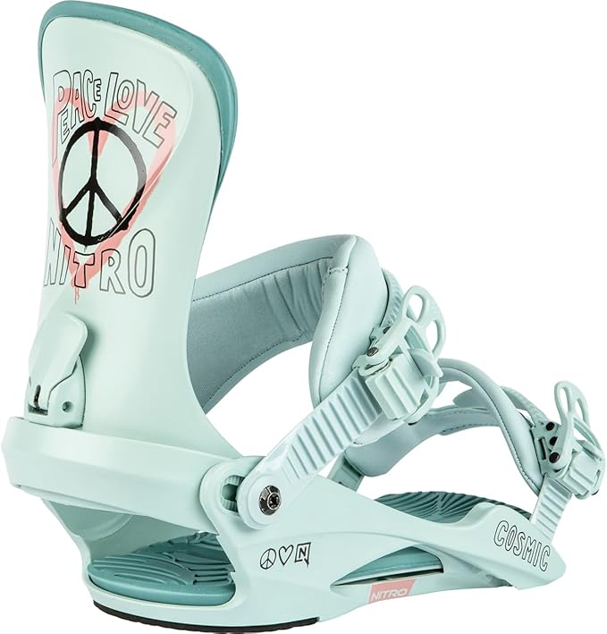 Nitro COSMIC Snowboard Bindung Damen PEACE LOVE NITRO 24