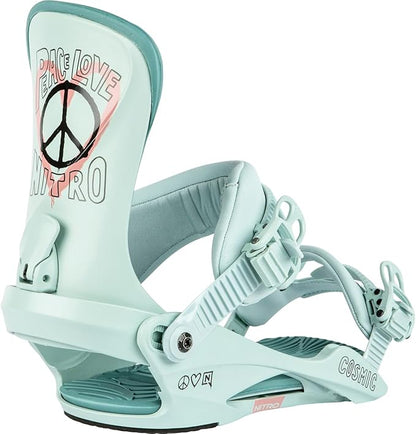 Nitro COSMIC Snowboard Bindung Damen PEACE LOVE NITRO 24