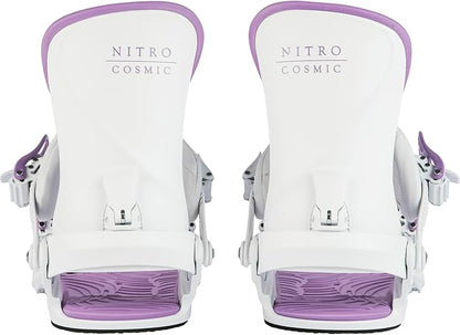 Nitro COSMIC Snowboard Bindung Damen WHITE LAVENDER 24