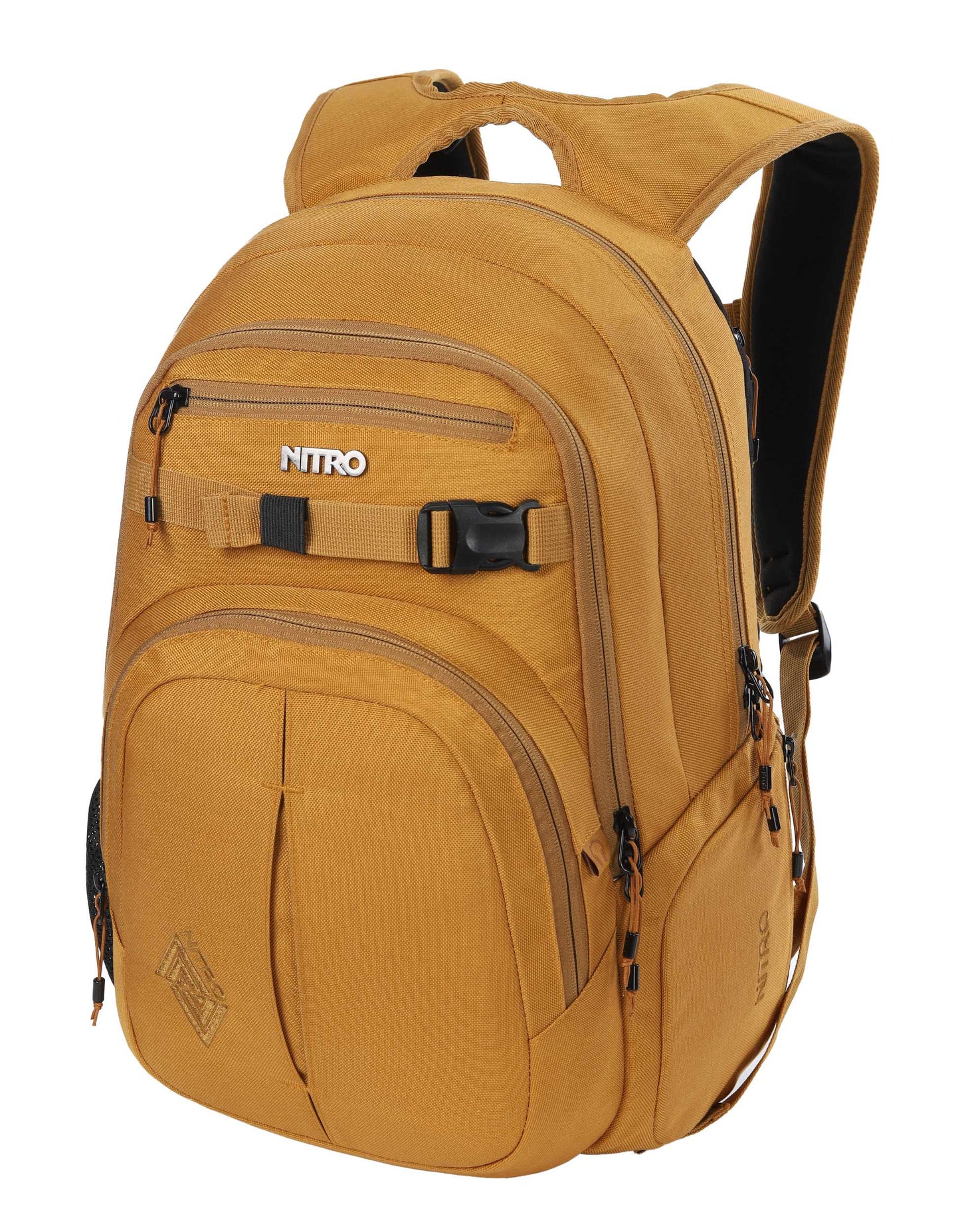 Nitro Chase 35L Rucksack Schulrucksack mit 17 Zoll Laptopfach – Amber Glow