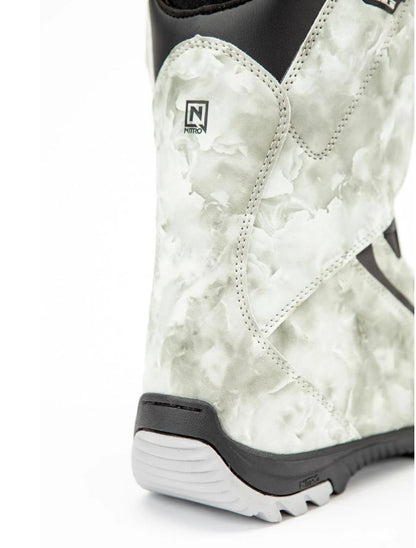 Nitro Cuda TLS Grey Marble Damen Snowboardboot