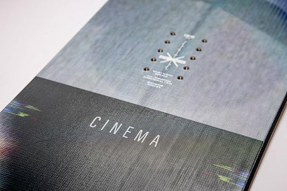 NITRO Cinema Snowboard 24 – All-Mountain Freestyle Board für Park Piste Powder