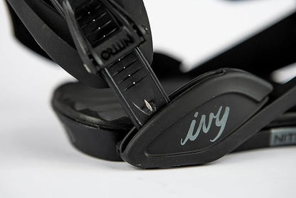 Nitro IVY Damen Snowboard Bindung ULTRA BLACK NEW24 All-Mountain Freestyle