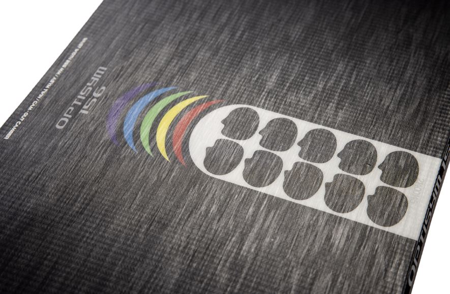 Nitro OPTISYM 23 Snowboard Freestyle All-Mountain Board