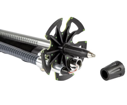 Nitro Poles Alu 4Pc Splitboard Stöcke Nitro 2025 Touring- Touren - Stöcke (Telescoping)