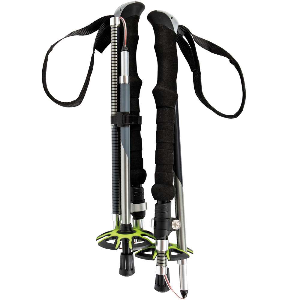 Nitro Poles Alu 4Pc Splitboard Stöcke Nitro 2025 Touring- Touren - Stöcke (Telescoping)