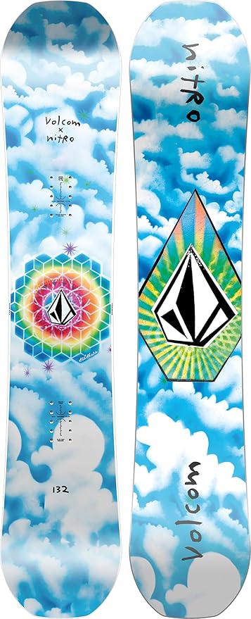 Nitro RIPPER YOUTH X VOLCOM Snowboard 2024 All-Mountain Jugendliche