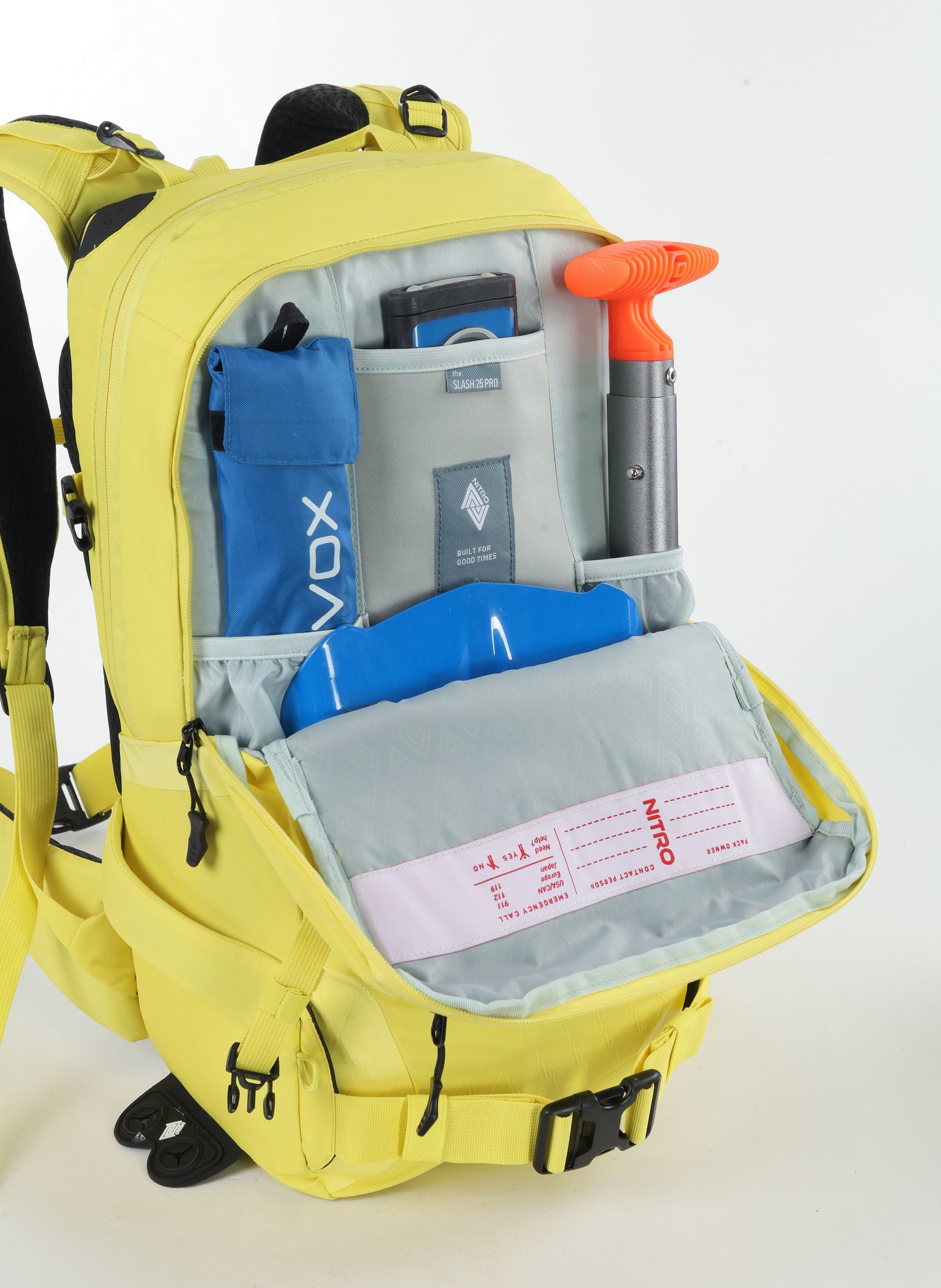 Nitro Slash 25 Pro Rucksack für Touren- Snowboarder Illuminating