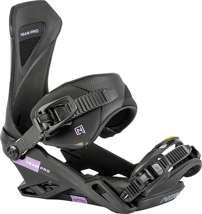 Nitro TEAM PRO Snowboard Bindung PRO PURPLE-BLACK-GOLD 2024