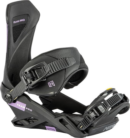 Nitro TEAM PRO Snowboard Bindung PRO PURPLE-BLACK-GOLD 2024