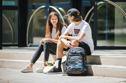 Nitro Schulrucksack Set Chase Acid Dawn – 3-teilig inkl. Pencil Case XL & Sportsack