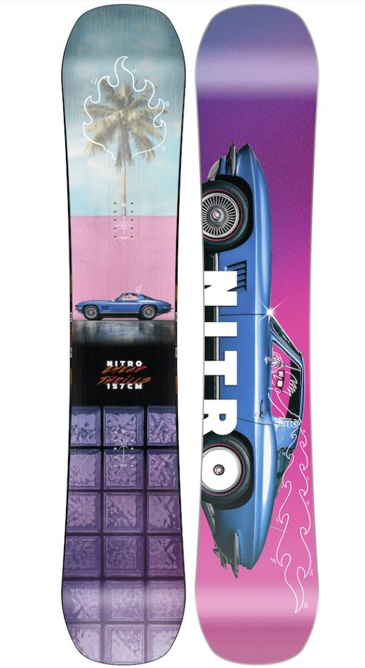 Nitro CHEAP TRILLS 25 Snowboard Mens Freestyle Park Board Herren